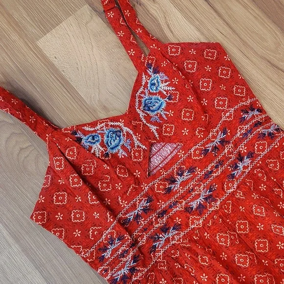 Xhilaration Ladies Maxi Sun Dress,  Ladies X-Small,  Ladies Long Sun Dress - Picture 4 of 6